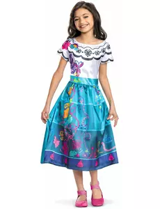 Mirabel Encanto základní kostým pro dítě, Velikost: 7-8 let (124 - 136 cm)