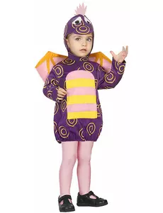 Malý fialový drak kostým pro děti
