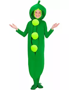 Kostým hrášku pro děti, Velikost: 8-10 let (140 cm)