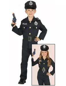 Dětský kostým policisty, Velikost: 3-4 let (95-105 cm)