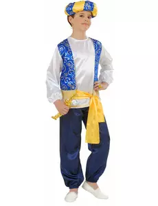 Kostým arabského prince pro děti, Velikost: 5-7 let (128 cm)