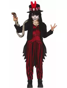 Mystický voodoo kostým pro chlapce, Velikost: 5-6 let (110-115 cm)