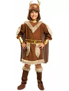 Dětský kožešinový vikingský kostým
