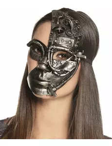 Steampunk robot polomaska pro ženy