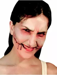 Falešné zranění „úsměv anděla“ pro dospělé Halloween