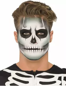Sada svítícího make-upu kostlivce ve tmě pro dospělé Halloween