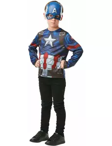 Dětská sada Captain America – triko a maska