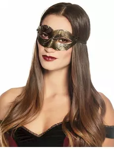 Steampunk vlk se zlatými ozubenými koly pro ženy