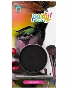 Černý vodou ředitelný make-up 12 g