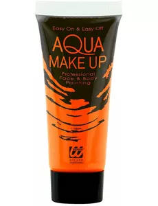 Neonově oranžový fluorescenční make-up 30 ml
