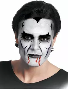 Černé a bílé líčení + 2 tužky
