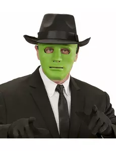 Zelená anonymní maska pro dospělé