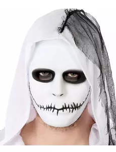Maska se sešitými ústy pro dospělé