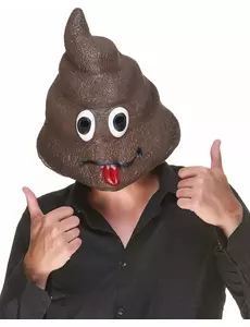 Latexová maska „Poop“ pro dospělé