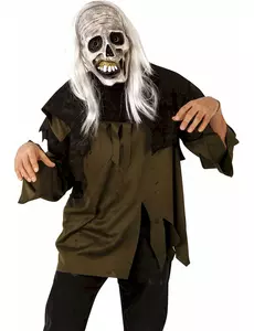 Maska a paruka zombie pro dospělé
