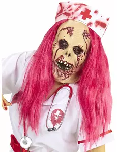 Zombie Nurse celoobličejová maska
