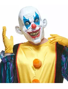 Latexová maska ďábelský klaun pro dospělé