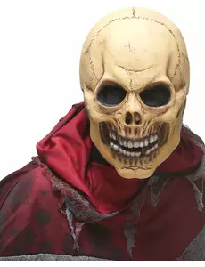 Latexová maska děsivá lebka pro dospělé