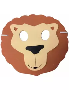 Lví maska pro děti