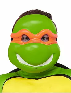 Plastová maska Michelangelo Ninja Turtles pro děti