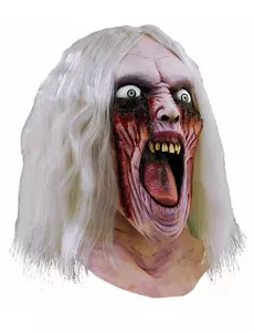 Krvavá latexová maska zombie pro dospělé Halloween