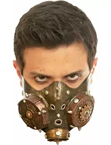 Steampunk polomaska pro dospělé
