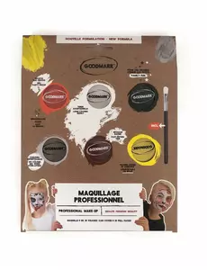 Paleta vodových barev na obličej – zvířecí motiv 6 × 4 g