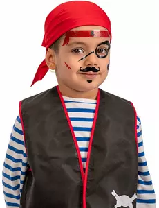 Pirátská samolepicí tetování pro děti