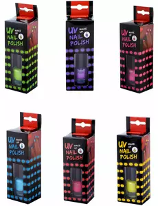 UV lak na nehty 7 ml, Barva: Fialová