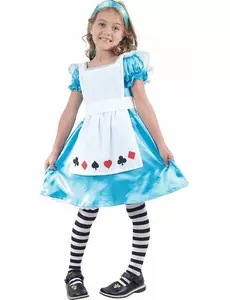 Kostým Alice pro dívky, Velikost: 3-4 let (92-104 cm)