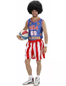 Kostým NBA basketbalisty pro dospělé, Velikost: Medium