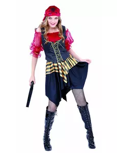 Pirátský kostým s tylem pro ženy, Velikost: Medium/Large