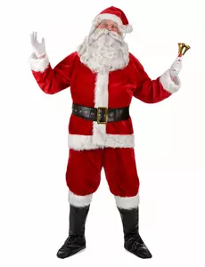 Kompletní kostým Santa Clause Deluxe pro dospělé, Velikost: XX-Large
