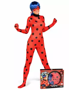 Kompletní kostým Miraculous Ladybug pro dospělé, Velikost: Medium/Large