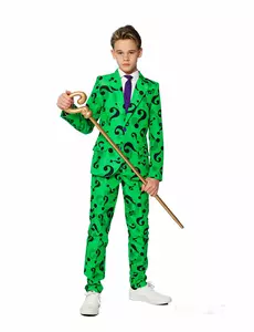 Dětský kostým Mr. Riddler Suitmeister, Velikost: 8-10 let (122-128cm)