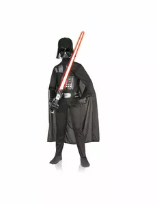 Klasický kostým Darth Vader pro chlapce, Velikost: 11-13 let (142-164 cm)