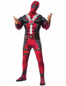 Deluxe kostým Deadpool 2 pro dospělé, Velikost: X-Large