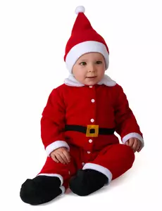 Kostým Santa Claus pro miminko, Velikost: 12-18 měsíců