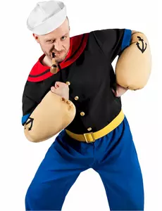 Kostým Popeye pro dospělé, Velikost: Medium