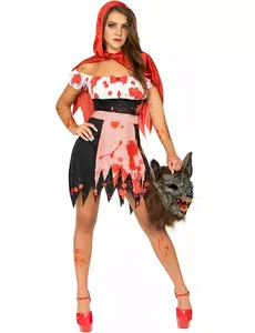 Zombie Červená Karkulka (žena), Velikost: Medium/Large