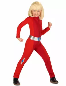 Dívčí kostým Red Shock Spy, Velikost: XXL 15-16 let(153-158 cm)