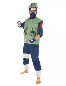 Pánský kostým Kakashi Hatake Naruto, Velikost: Medium