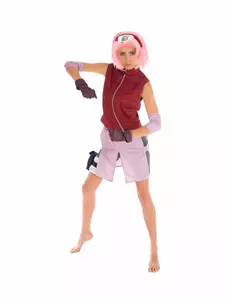 Kostým Sakura Haruno Naruto pro ženy, Velikost: Medium