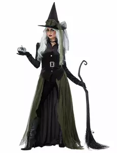 Gothic Witch kostým pro dospělé, Velikost: X-Large (44/46)