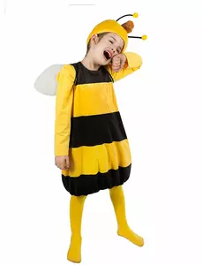 Kostým Willy Maya the Bee pro děti, Velikost: 9-10 let (134-140 cm)