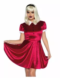Dámský kostým red baby doll, Velikost: Medium (40-42)