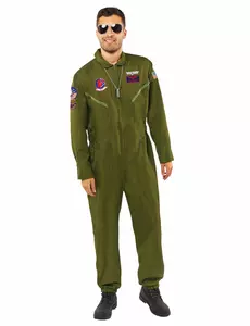 Pánský kostým Top Gun – overal, Velikost: Large
