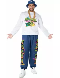 90s hip hop kostým pro muže, Velikost: X-Large