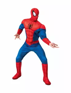Deluxe Spiderman kostým pro dospělé, Velikost: X-Large