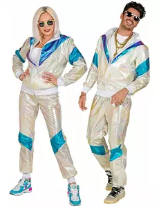 Holografický teplákový kostým – plus size, Velikost: X-Large